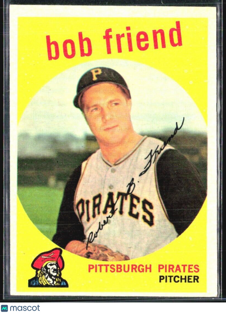 1959 Topps - #460 Bob Friend