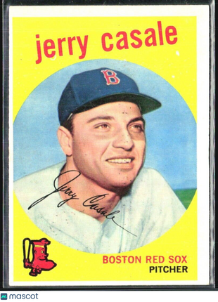 1959 Topps - #456 Jerry Casale (RC)