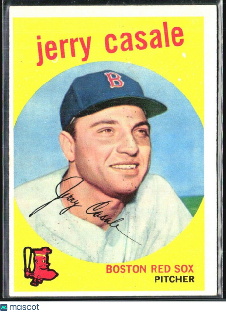 1959 Topps - #456 Jerry Casale (RC)
