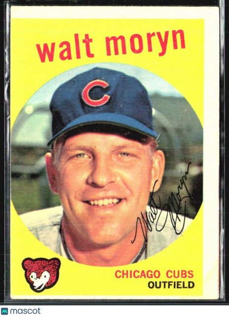 1959 Topps - #488 Walt Moryn