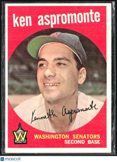 1959 Topps - #424 Ken Aspromonte