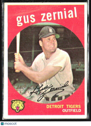 1959 Topps - #409 Gus Zernial