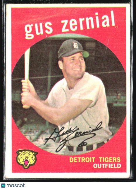 1959 Topps - #409 Gus Zernial