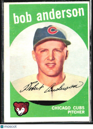 1959 Topps - #447 Bob Anderson