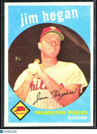 1959 Topps - #372 Jim Hegan