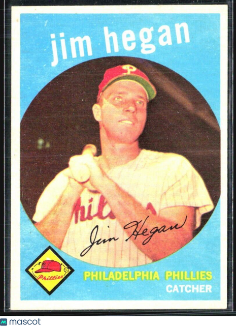 1959 Topps - #372 Jim Hegan