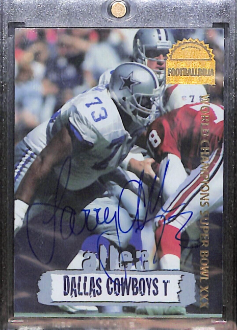 1996 Collector's Edge - Cowboybilia Footballbilia Auto #DCA-5 Larry Allen /4000