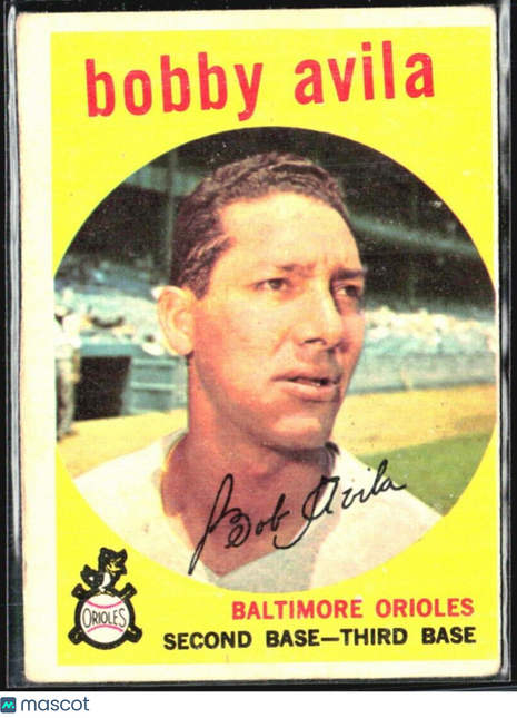 1959 Topps - #363 Bobby Avila