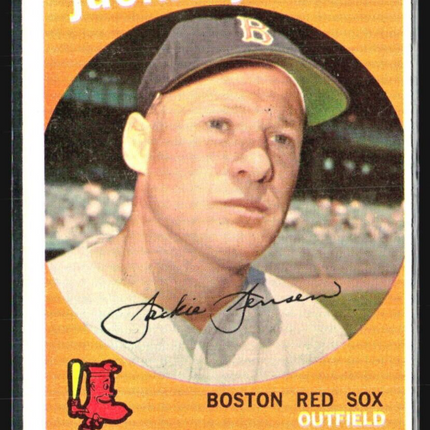 1959 Topps - #400 Jackie Jensen