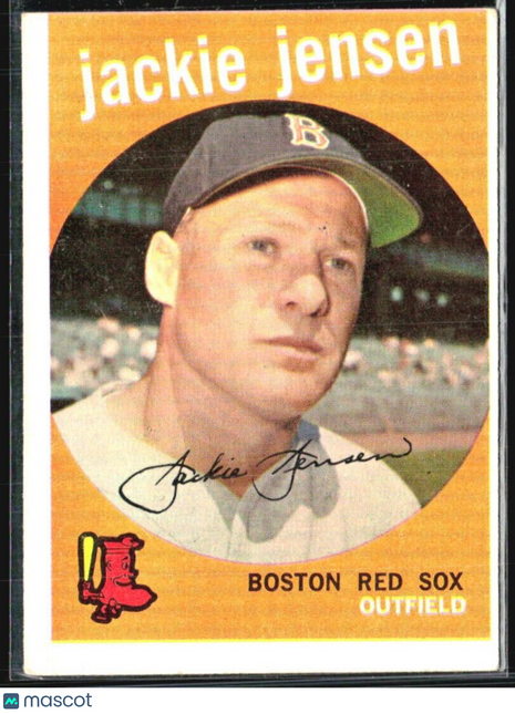 1959 Topps - #400 Jackie Jensen