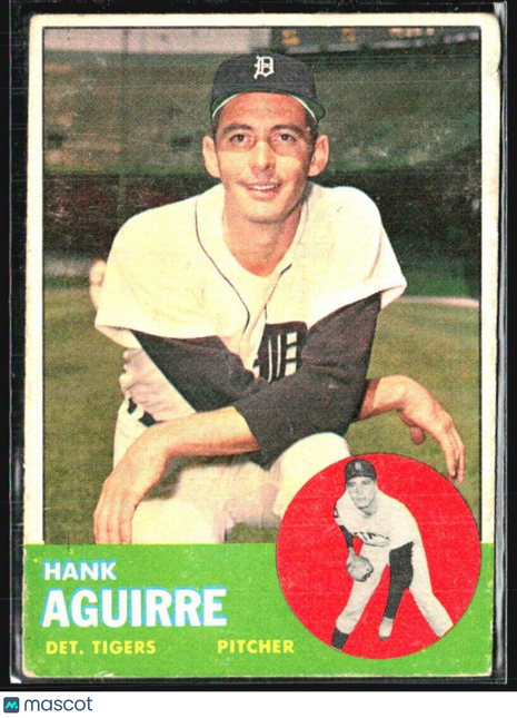1963 Topps - #257 Hank Aguirre