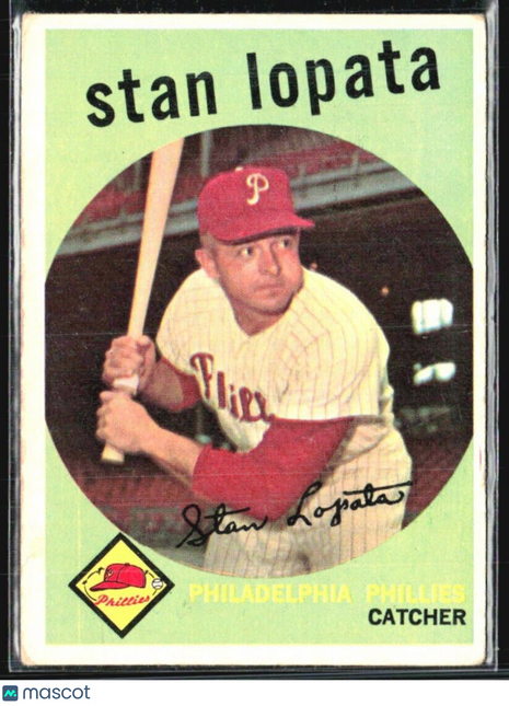 1959 Topps #412 Stan Lopata