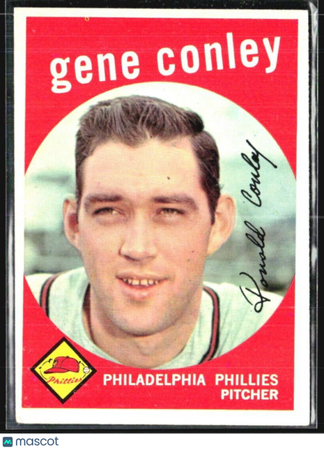 1959 Topps - #492 Gene Conley