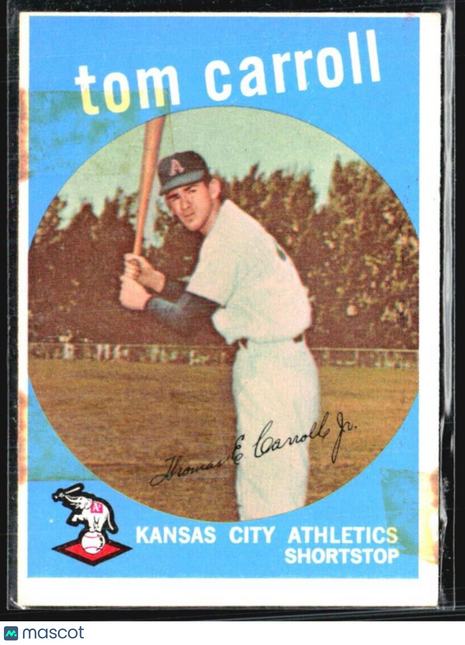 1959 Topps - High # #513 Tom Carroll