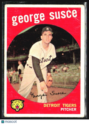 1959 Topps - High # #511 George Susce