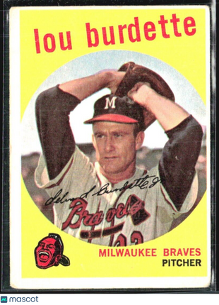 1959 Topps - #440 Lou Burdette