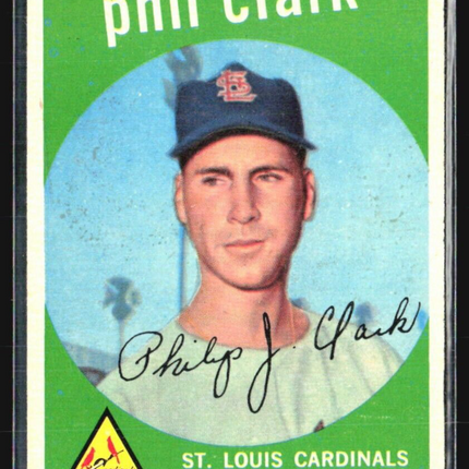 1959 Topps - #454 Phil Clark
