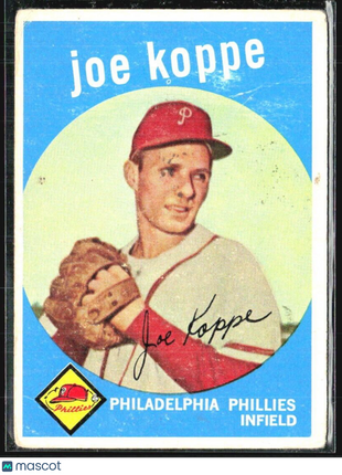1959 Topps - High # #517 Joe Koppe (RC)