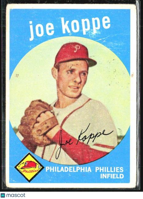 1959 Topps - High # #517 Joe Koppe (RC)