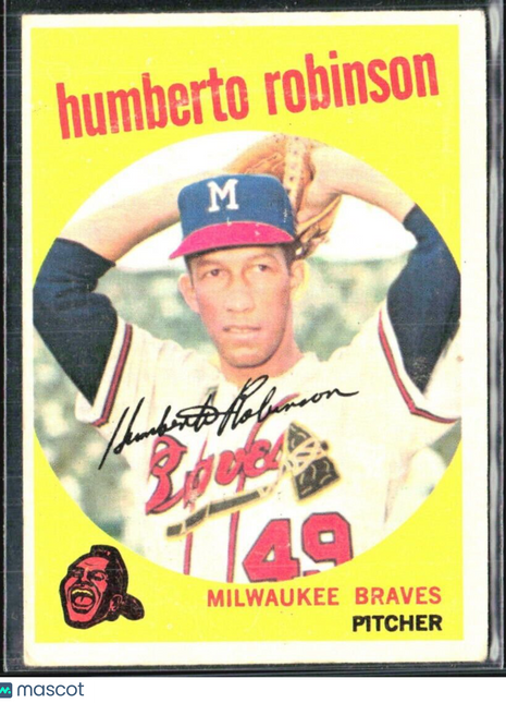 1959 Topps - #366 Humberto Robinson