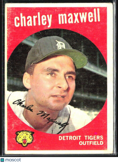 1959 Topps - #481 Charlie Maxwell
