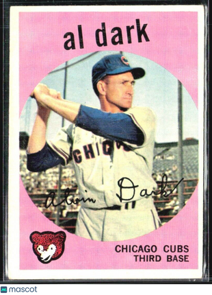 1959 Topps - #502 Alvin Dark