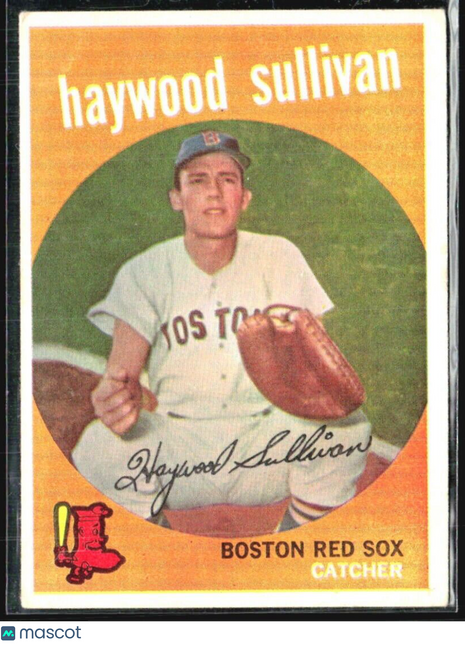 1959 Topps - Circle Around Copyright C #416 Haywood Sullivan