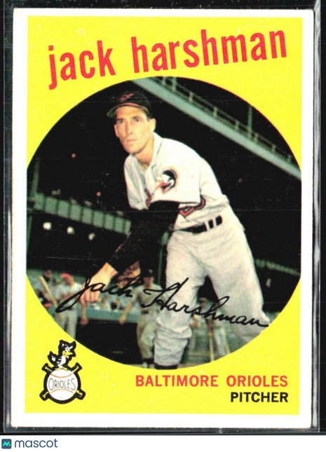 1959 Topps - #475 Jack Harshman