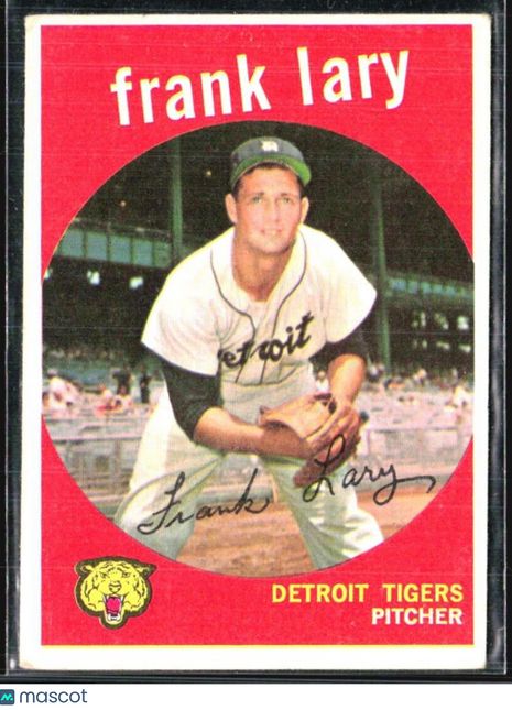 1959 Topps - #393 Frank Lary