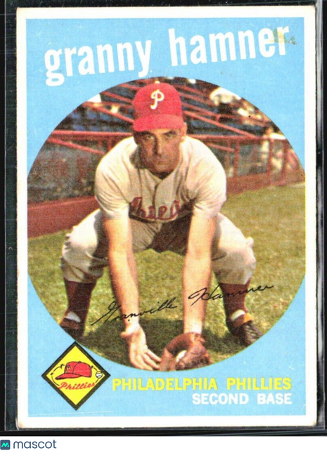 1959 Topps - #436 Granny Hamner
