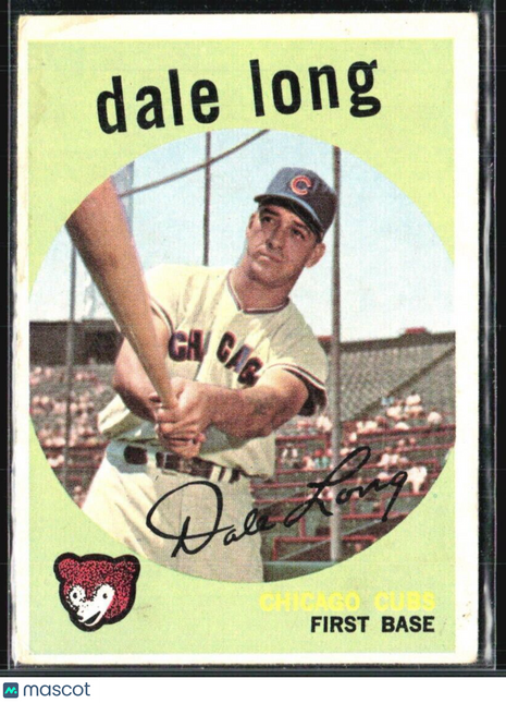 1959 Topps - #414 Dale Long