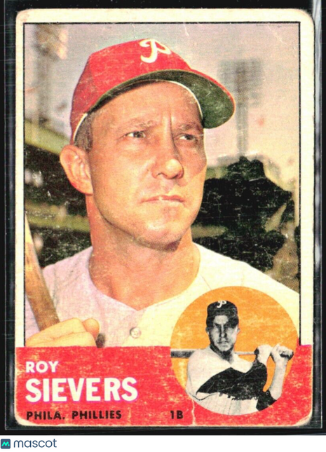 1963 Topps - #283 Roy Sievers