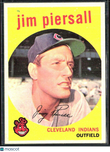 1959 Topps - #355 Jim Piersall