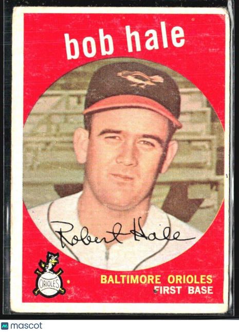 1959 Topps - High # #507 Bob Hale