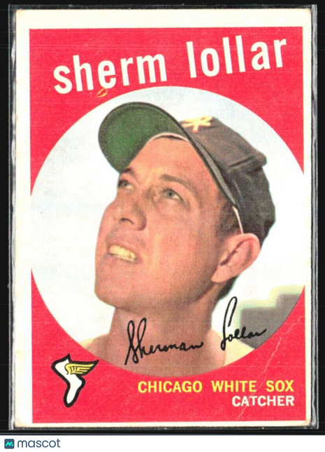 1959 Topps - #385 Sherm Lollar