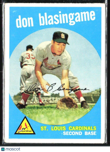1959 Topps - #491 Don Blasingame