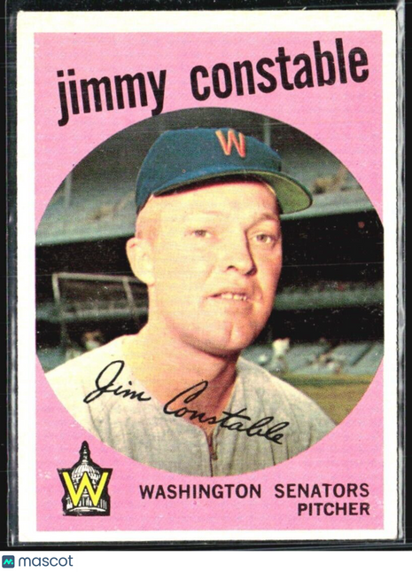 1959 Topps - #451 Jim Constable (RC)
