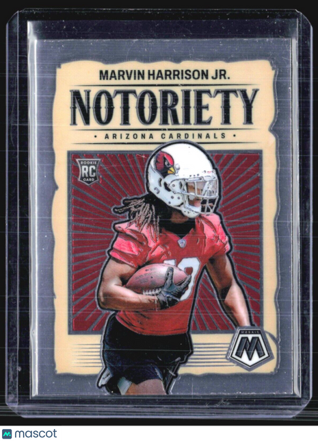 2024 Panini Mosaic Notoriety Marvin Harrison Rc #22