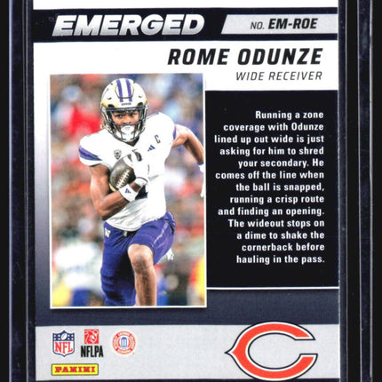 2024 Score - Emerged #EM-ROE Rome Odunze (RC)