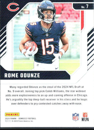 2024 Donruss Elite Series Rome Odunze Rc #7