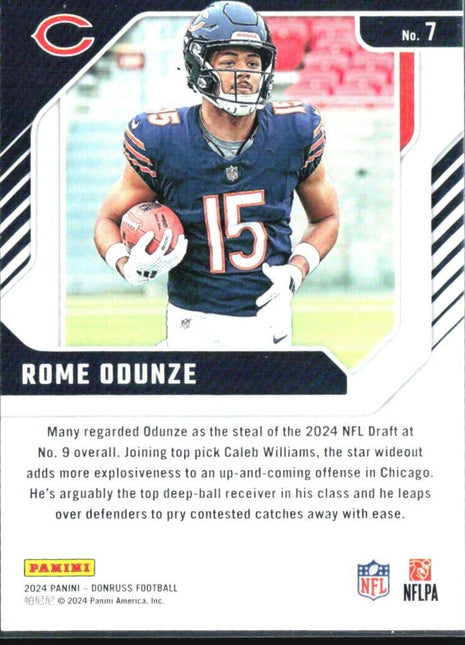 2024 Donruss Elite Series Rome Odunze Rc #7