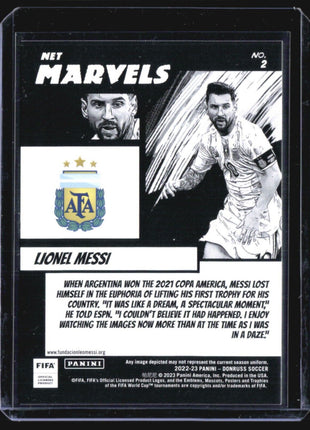 2022-23 Panini Donruss - Net Marvels #2 Lionel Messi