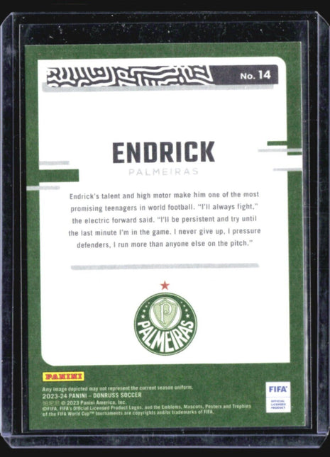 2023-24 Panini Donruss FIFA - The Rookies #14 Endrick