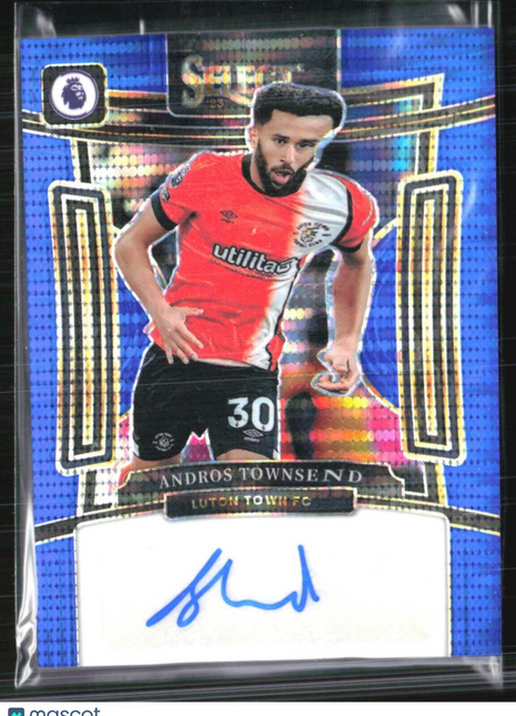 2023-24 Panini Select Andros Townsend Blue Pulsar Auto