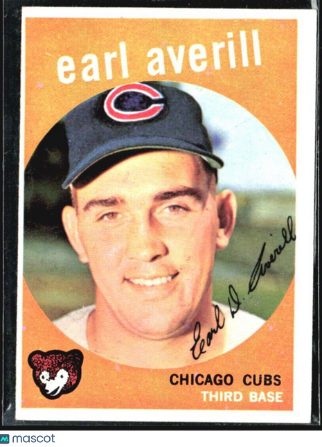 1959 Topps - #301 Earl Averill, Jr (RC)