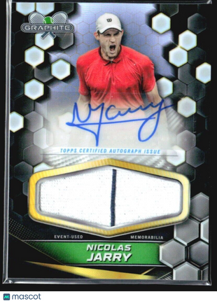 2024 Topps Graphite Nicolas Jarry Relic Auto #GSR-NJY