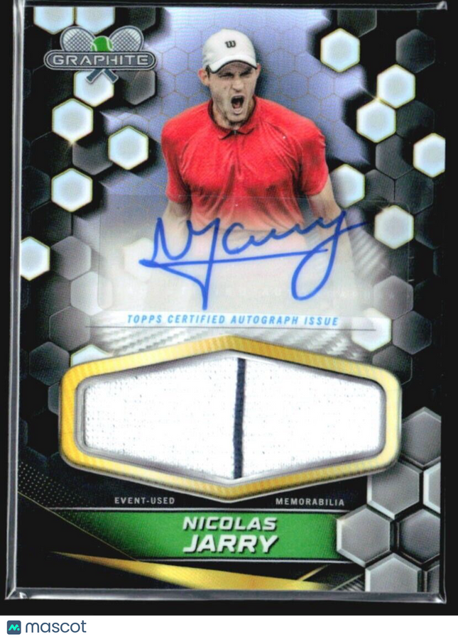 2024 Topps Graphite Nicolas Jarry Relic Auto #GSR-NJY