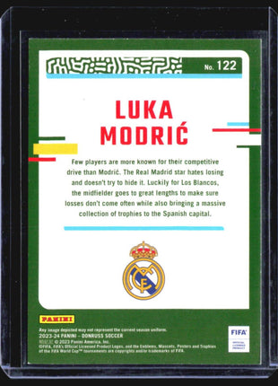 2023-24 Panini Donruss FIFA - #122 Luka Modric Foil