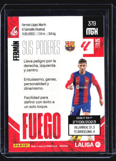 2024-25 Panini Megacracks La Liga EA Sports - #379 BIS Fermin Lopez (RC)