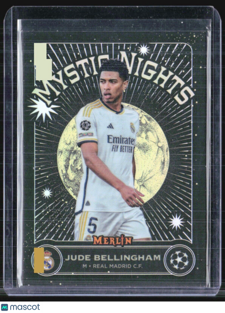 2023-24 Topps Merlin UEFA- Mystic Nights #MN-1 Jude Bellingham